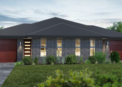 Example facade exterior of home