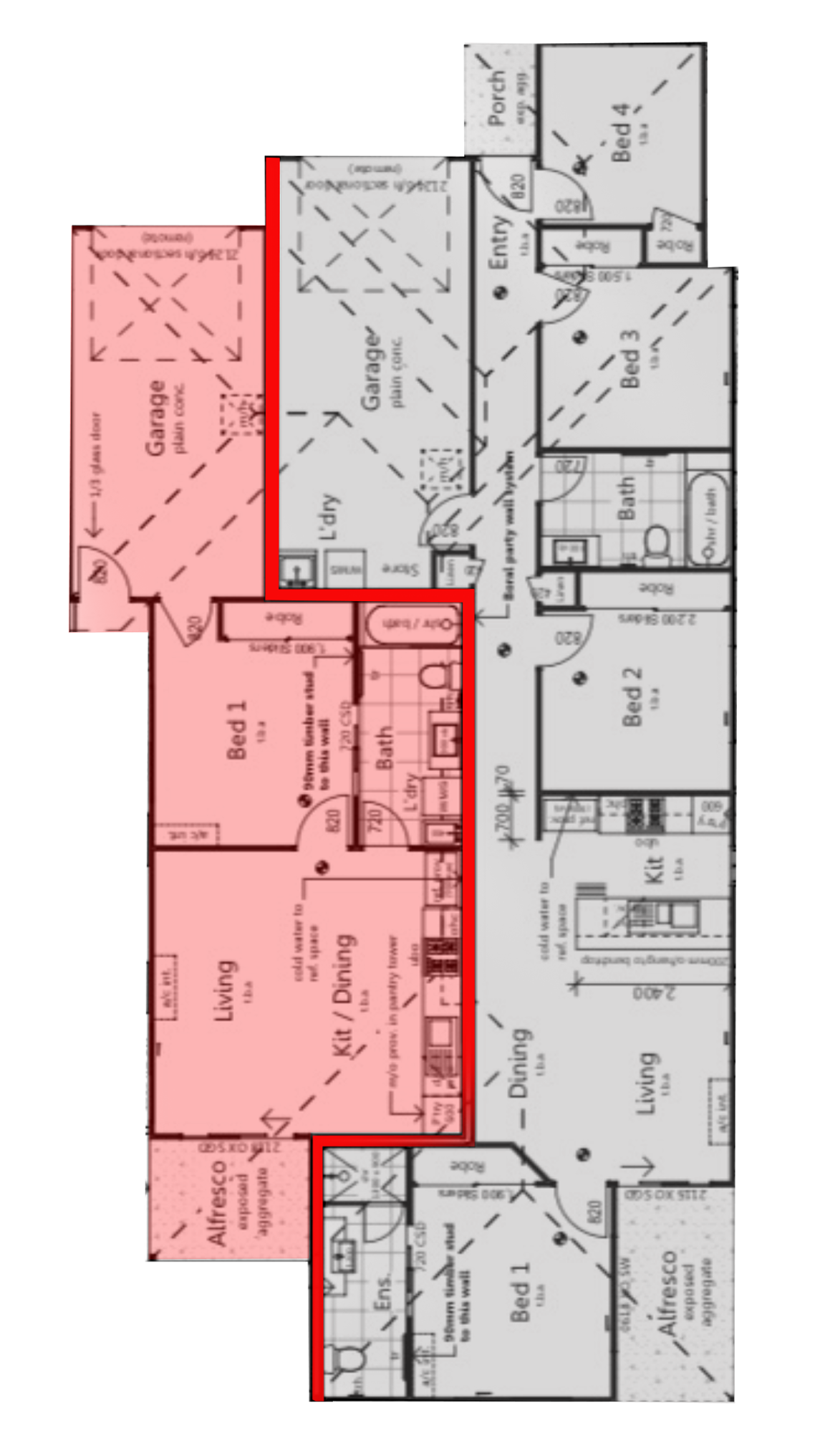 bergins rise bundamba qld first home owners house and land floorplan